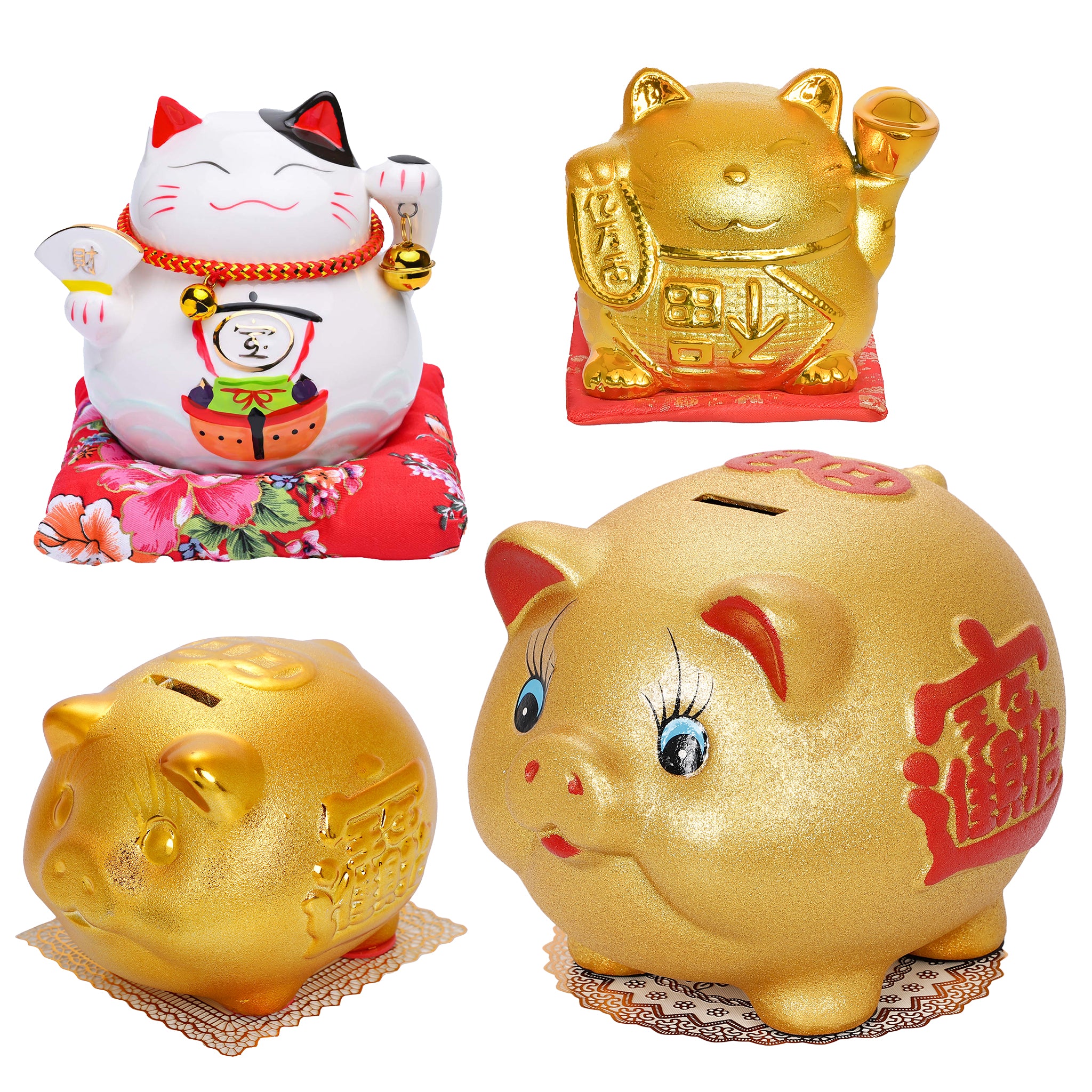 貯金箱 風水 金運アップ 開運 インテリア 置物 商売繁盛 壺