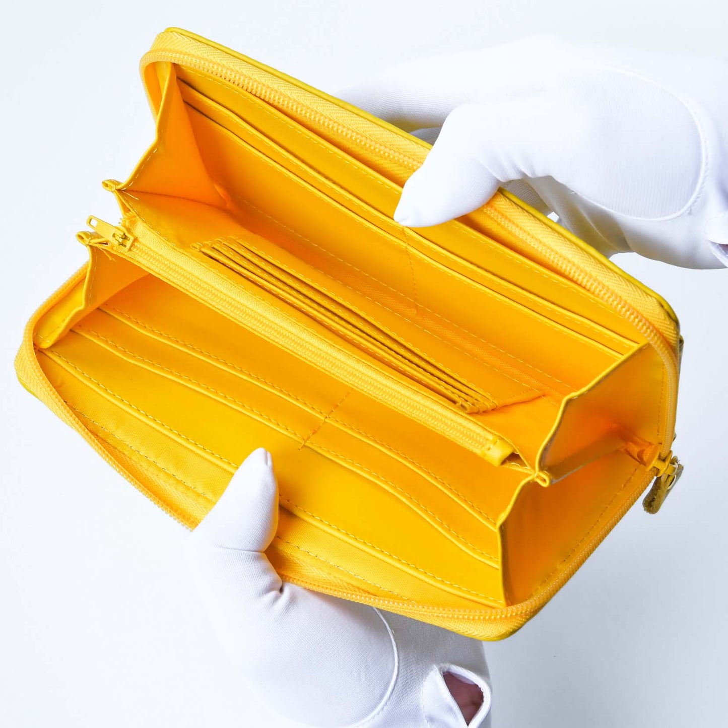 開運ロト 福ふくろう長財布【黄色】 金運アップの財布守りセット・Y